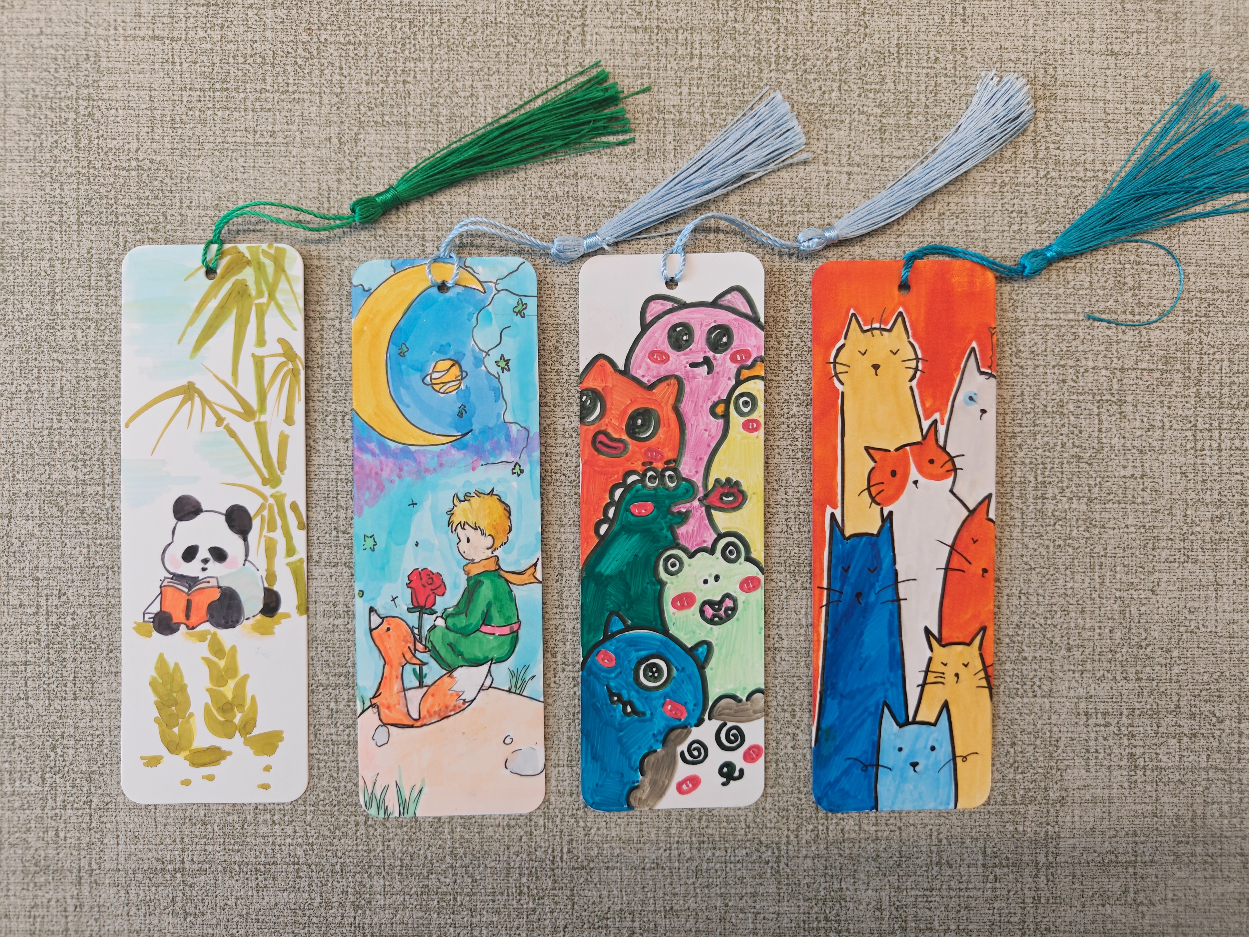 “书香润心，创意逐美”艺术与传媒学院开展读书节创意书签制作活动